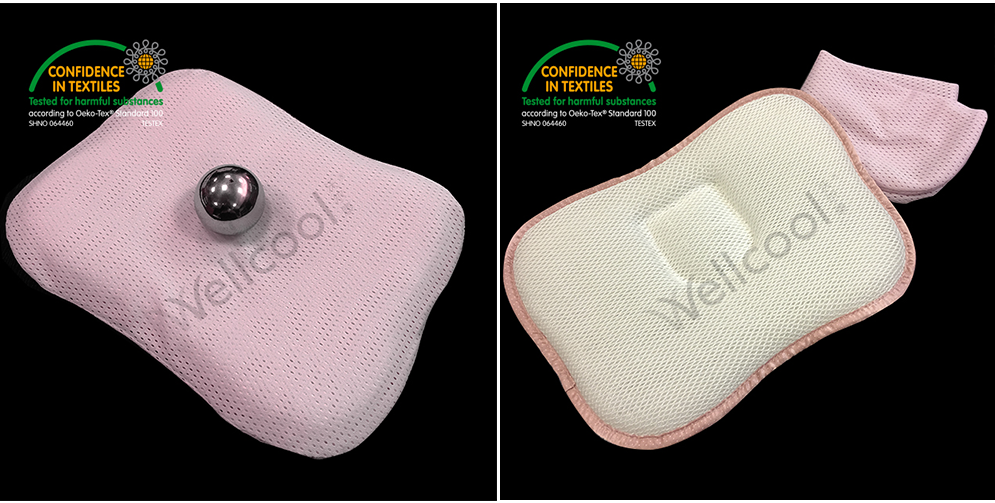 Adjustable 3D Baby Pillow, Breathable and Anti-mite